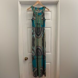 Printed Maxi Dress